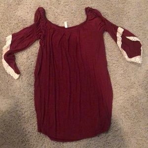 Red dress